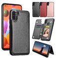 thumbnail image 1 of Samsung Galaxy A11 Wallet Case, Takfox Shockproof PU Leather Case with Card Pockets 3 Cards Slots Cash ID Credit Card Flip Phone Cases Cover Stand Magnetic Hard Cases For Galaxy A11 US Version, Black, 1 of 7