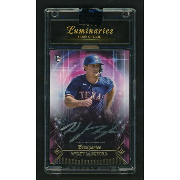2024 Topps Luminaries Topps Luminaries Baseball Wyatt Langford SLA-WL