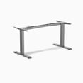 thumbnail image 4 of Desky Zero Fixed Office Desk Frame - Gray, 4 of 4