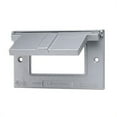 thumbnail image 2 of Leviton Decora Rectangle Thermoplastic 1 gang GFCI Cover, 2 of 2