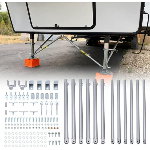 NIXFACE Fifth Wheel Jack Stabilizer Kit,Fifth Wheel Tripod Stabilizer