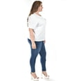 thumbnail image 2 of Blusa con detalle de bolsillo Roman Fashion /Tallas Extras, 5111 (Blanco) blanco 40, 2 of 6
