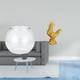 thumbnail image 2 of Acuario de escritorio,Pecera pequeña transparente,pecera,jarrón,mesa,Tanque de peces Contenedor de acuario transparente Hogar,Escultura de pollo,Escultura de pollo,decoración del, 2 of 8