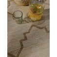 thumbnail image 5 of Furnish My Place Outdoor Trellis Diamond Rug - 5 ft. 3 in. x 7 ft. 6 in., Neutral, 5 of 7