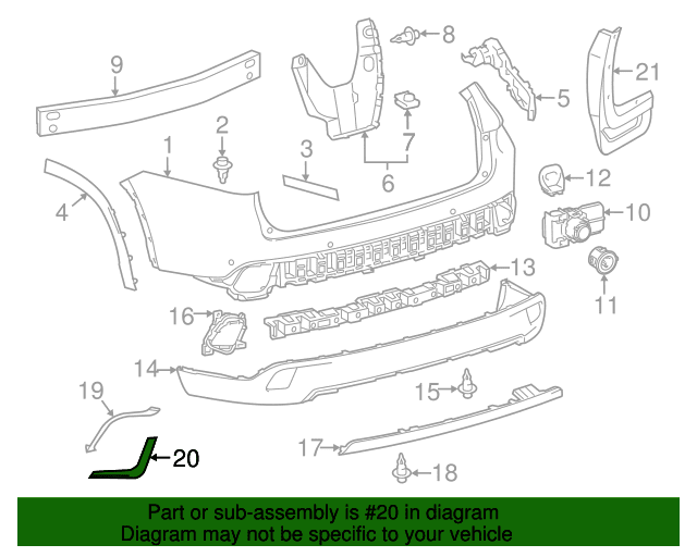 Genuine Toyota Chrome Strip 52723-0E010