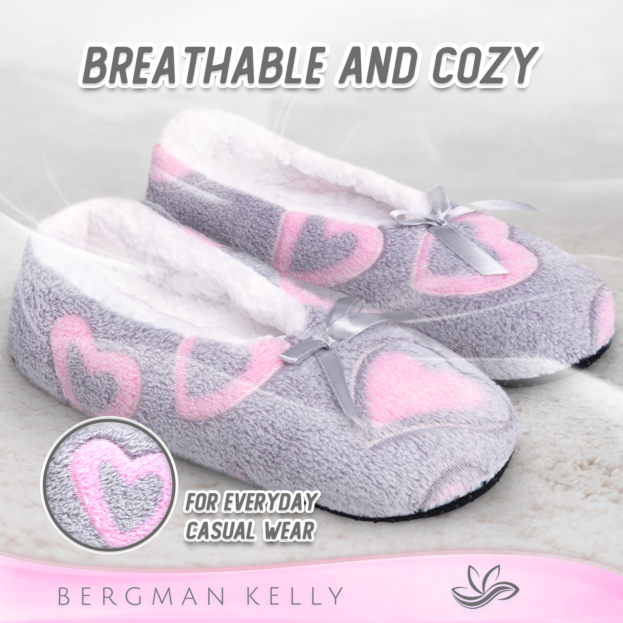 Bergman Kelly Fuzzy Slippers for Women photo 8