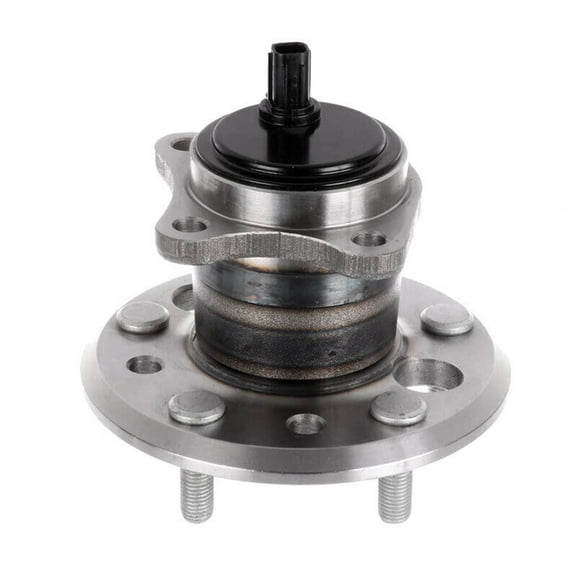 Detroit Axle - FWD Rear Left Wheel Bearing Hub for 13-18 Lexus ES350, 13-20 ES300h, 2013 2014 2015 2016 2017 2018 2019 2020 Wheel Bearing and Hub Assembly Driver Side Replacement
