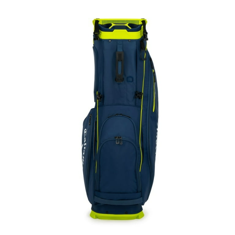 Callaway 2023 Fairway 14 Golf Stand Bag-Navy Flo Yellow Callaway 2023 Fairway 14 Golf Stand Bag-Navy Flo Yellow