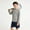 Gray, variant on FAHXNVB Boys Long Sleeve Crewneck T-Shirts Quick Dry Moisture Wicking Althletic Soft Solid Color Tees Tops Fashion Comfortable Shirts 3-15 Years