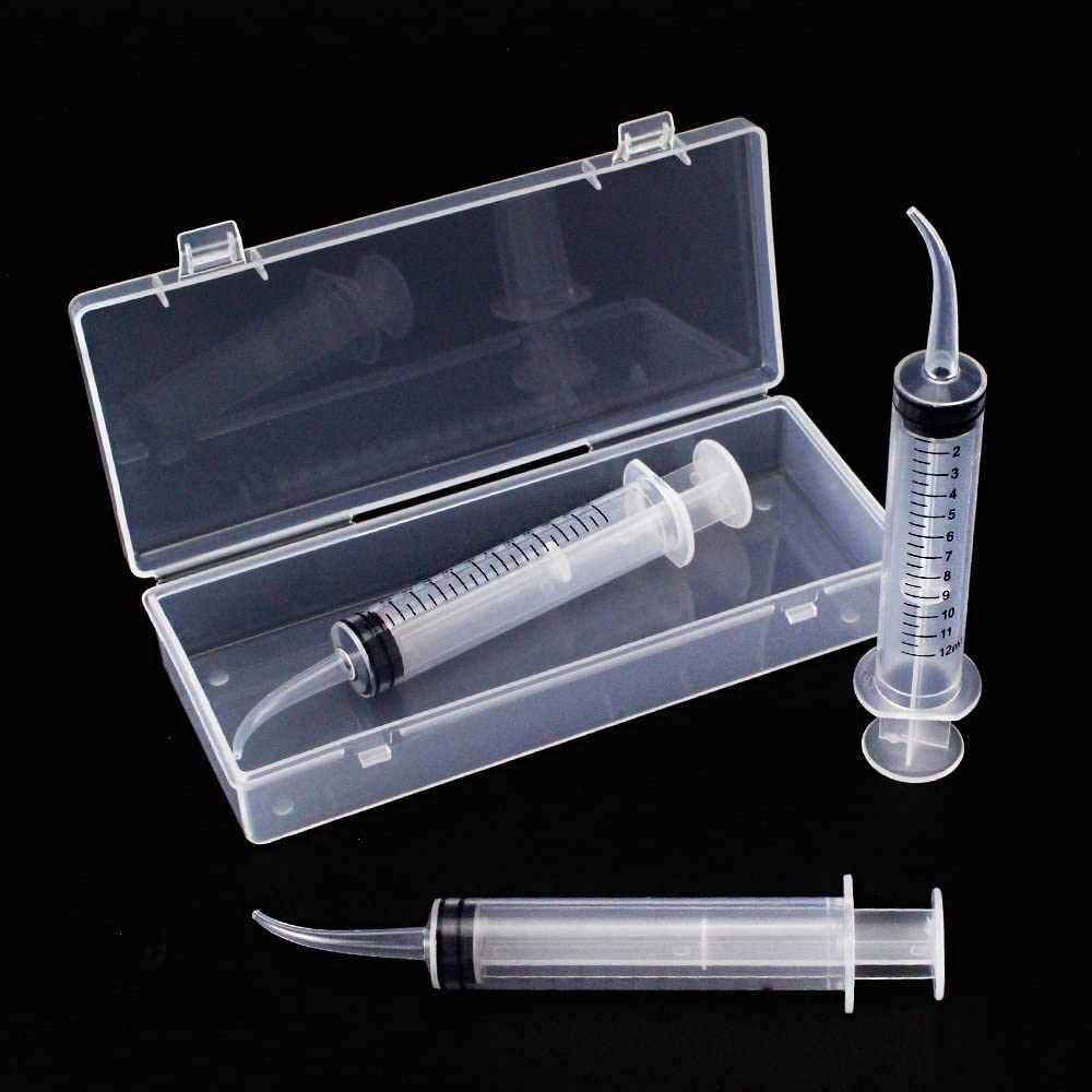 Airgoesin Graduated Dental Irrigation Syringe Oral Irrigator with