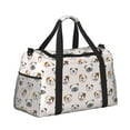 thumbnail image 2 of Disketp Bulldog Face Bolsa de Viaje Tipo Duffle, Bolso de Mano para Fin de Semana para Mujer, Bolsa de Gimnasio Ligera para Hombre, Esencial para Viajes, 2 of 7