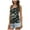 Grey, variant on Women's Camouflage Sleeveless Top Vest O Neck Casual Wild Fashion Blouse Cotton Linen Blend Daily Tank Top for Women, Army Green, S
