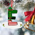 thumbnail image 4 of Hot6sl Liquidación de Ahorros de Verano 26 Adornos Navideños En 26 Letras, Adornos Rojos En Árbol de Navidad, Adornos Colgantes En Letras, Adornos Árbol de Navidad En Alfabeto para El Hogar, 4 of 7