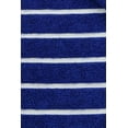 thumbnail image 2 of Mainstays Beach Towel, Royal Blue Multi-Stripe, 2 of 5