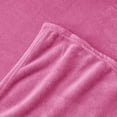 thumbnail image 3 of Throw Blanket, Fuzzy & Plush Warm Fleece Blanket, Throw Size Pink Blankets for Couch Beds, Washable Soft Blankets for Women, 50" x 60", 3 of 10