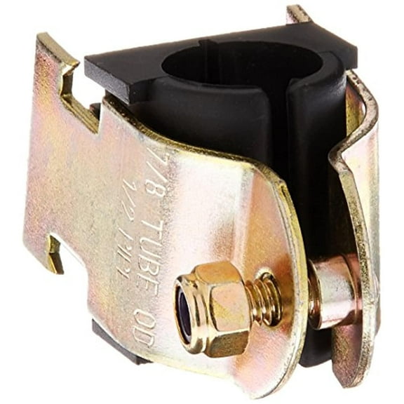 zsi 014t018 electro-galv cushion clamp, 7/8in tube