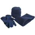 thumbnail image 1 of Result  Active Fleece Anti-Pill Winter Hat, Gloves & Neckwarmer Set, 1 of 2