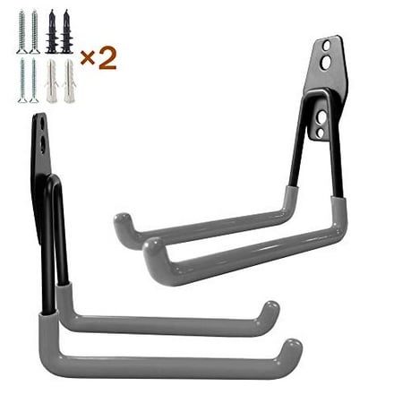 

Garage Storage Utility HooksGarage Garden Tool OrganizerSteel Wall Mount Hooks Large Garden U Hooks 2 Pack