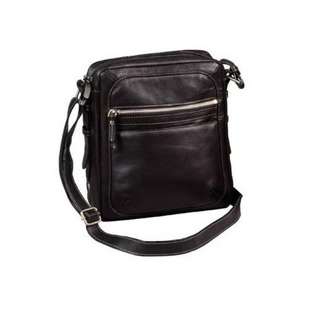 Winn International Full Grain Cowhide Leather CompactTravel/Camera Bag