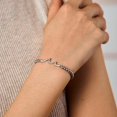 thumbnail image 4 of Top-keivon Waves of Life Bracelet Inspirational Birthday Gifts for Bestie Sister 16th 18th 21st 30th 40th 50th 60th Birthday Gifts for Women, 4 of 31