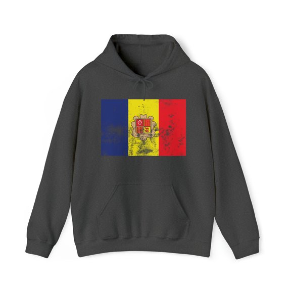 Andorra Andorran Flag Pride Hoodie, Gifts, Hooded Sweatshirt