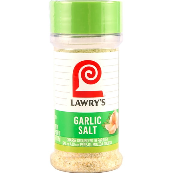 Lawry's Kosher Coarse Ground With Parsley Garlic Salt, 6.0 oz Bottle