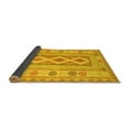 thumbnail image 2 of Ahgly Company Indoor Rectangle Oriental Yellow Traditional Area Rugs, 2' x 3', 2 of 4