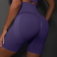 thumbnail image 2 of Kcolen Womens Biker Shorts With Pockets,Womens Slim Fit Breathable Elastic Waist Summer Biker Shorts Solid Color High Waist Shorts, 2 of 4