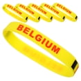 thumbnail image 3 of OULII 6 Pcs Silicone Wristbands Multi Cheering for International Matches, 3 of 8