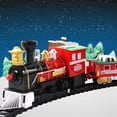 thumbnail image 3 of Christmas Electric Rail Car Toy Train Set Model Railway Set Children's Electric Car, 3 of 4