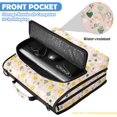 thumbnail image 6 of Zipper Binder with Shoulder Strap 2 inch 3 Ring Waterproof File Folder Organizer Bag 500 Sheet Spring Flowers and Hearts Pattern, 6 of 8