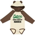 thumbnail image 3 of Inktastic Future Cross Country Runner Boys Long Sleeve Baby Bodysuit, 3 of 5