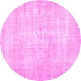 thumbnail image 1 of Ahgly Company Indoor Round Persian Pink Traditional Area Rugs, 6' Round, 1 of 4