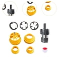thumbnail image 6 of yotijay PVC Thread Maker Tool for Electric Drill 1/2in 3/4in 1in for Irrigation, 6 of 9