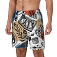 thumbnail image 1 of Fotbe French Food Traje de Baño para Hombre – Shorts de Natación de Secado Rápido con Forro y Bolsillos-3X-Large, 1 of 6