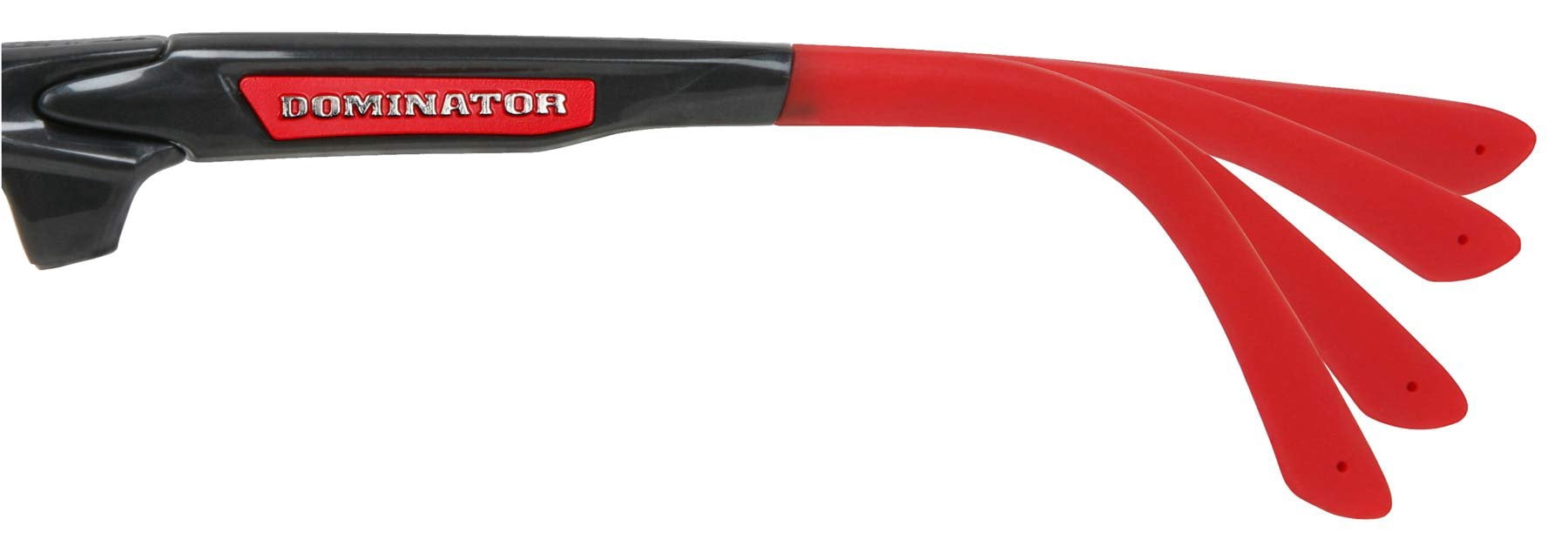 Crews Dominator 3 Safety Glasses Gunmetal Frame Fire Mirror Lens