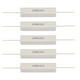 thumbnail image 1 of Kit de resistencias divisoras de altavoz, 10 Uds., resistencia de cemento divisora de altavoz, 10W, 1 Ohm, 1 of 5