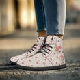 thumbnail image 3 of Psesaysky Cute Cats Floral Sneakers for Women Girls High-Top Barefoot Shoes Zero Drop Minimalist Shoes Size 6-13.5, 3 of 7