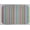 White, variant on Colorful Stripes Dish Drying Mat by Penny's Needful Things (Terrycloth Color: Off White) (Green)
