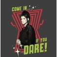 thumbnail image 5 of Beetlejuice Beetlejuice Come In If You Dare Charcoal Men's Crew Neck Short Sleeve Tee-XXL, 5 of 6
