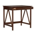 thumbnail image 2 of Linon Titian Laptop Desk, Antique Tobacco, 2 of 17