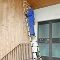 thumbnail image 2 of 4.1M Escalera Telescópica Multiusos de Aluminio Portátil, con Cierre Suave y Barra Transversal, Segura y Resistente,Carga máxima: 150 kg esquí esquí Gafas de esquí, 2 of 5