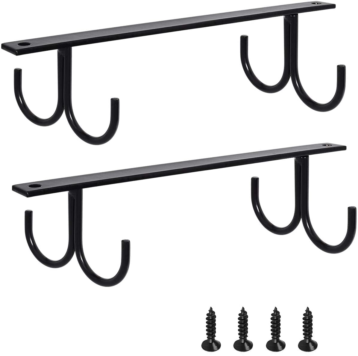 Chainplus Under Mug Rack, Rustic Mug Organizer Rack Cup Holder