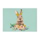 thumbnail image 1 of Bunny Placemat Rabbit Beach Easter Linen Placemat For Spring Farm Seasonal Decoration Holiday Table Mats, 1 of 5