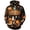 #01Black, variant on Mens Halloween Hoodie Pumpkin Ghost All Over Print Long Sleeve Casual Hooded Sweatshirt for Fall Party Daily Wear Red M