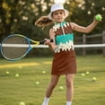 thumbnail image 6 of CAIXIA Girls 4th of July Dress American Patriotic Outfit USA Independence Day Clothes Flutter Sleeve Tulle Tutu Dress, 6 of 7