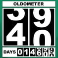 thumbnail image 3 of CafePress - 40Th Birthday Oldometer Dark T Shirt - Men's Classic Graphic Cotton T-Shirt, 3 of 4