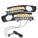 thumbnail image 1 of Cubierta de Rejillas de Luz Antiniebla Delantera de Coche 8E0807682 Plástico negro Cola Cubierta de rejillas de luz antiniebla, 1 of 5