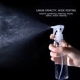 thumbnail image 3 of Spray bottle, 150ml plastic mist spray bottle set, refillable liquid container, 3 transparent trigger spray with funnel and label, for kitchen and office cleaning, 3 of 5