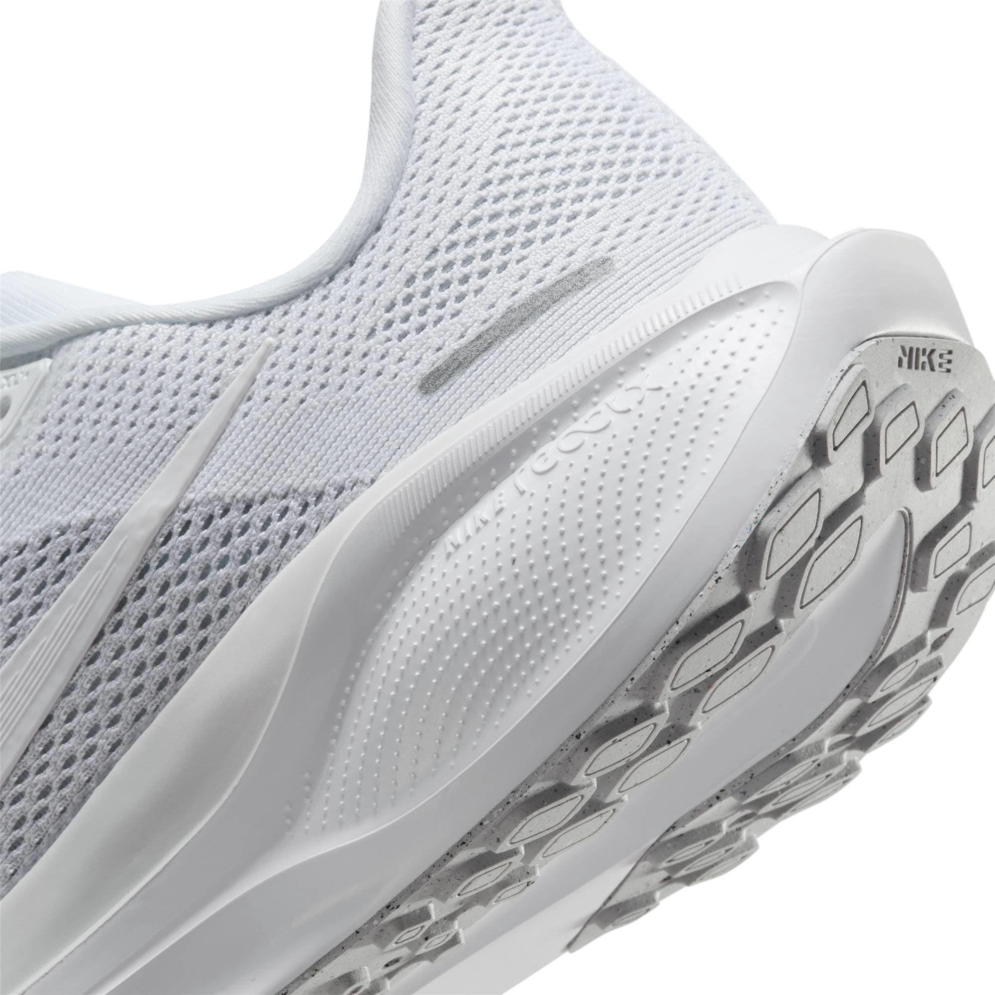Nike Women's Pegasus 41 White/White/Pure Platinum/Metallic Silver 8 Medium